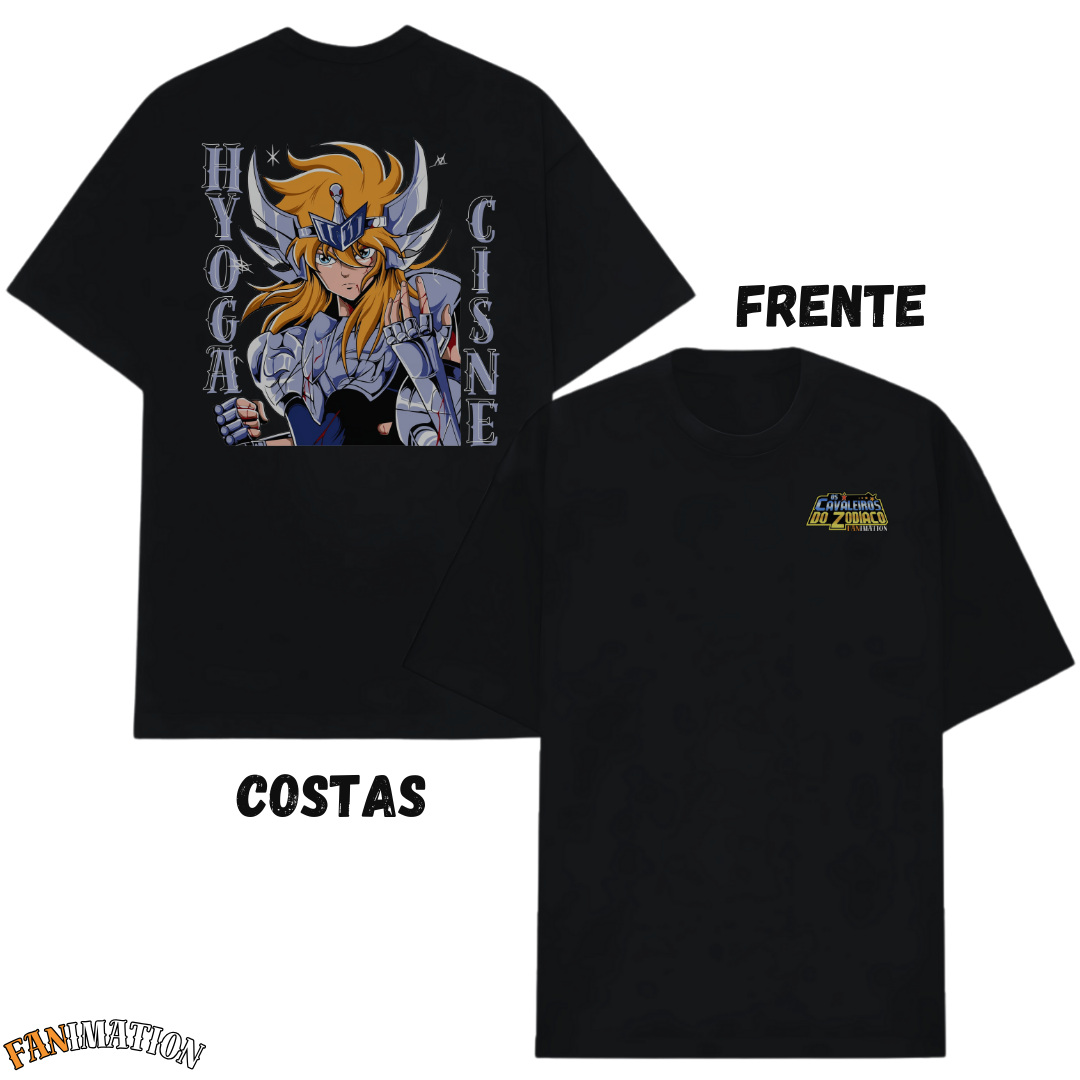 Cavaleiros dos Zodíaco - Oversized Hyoga de Cisne