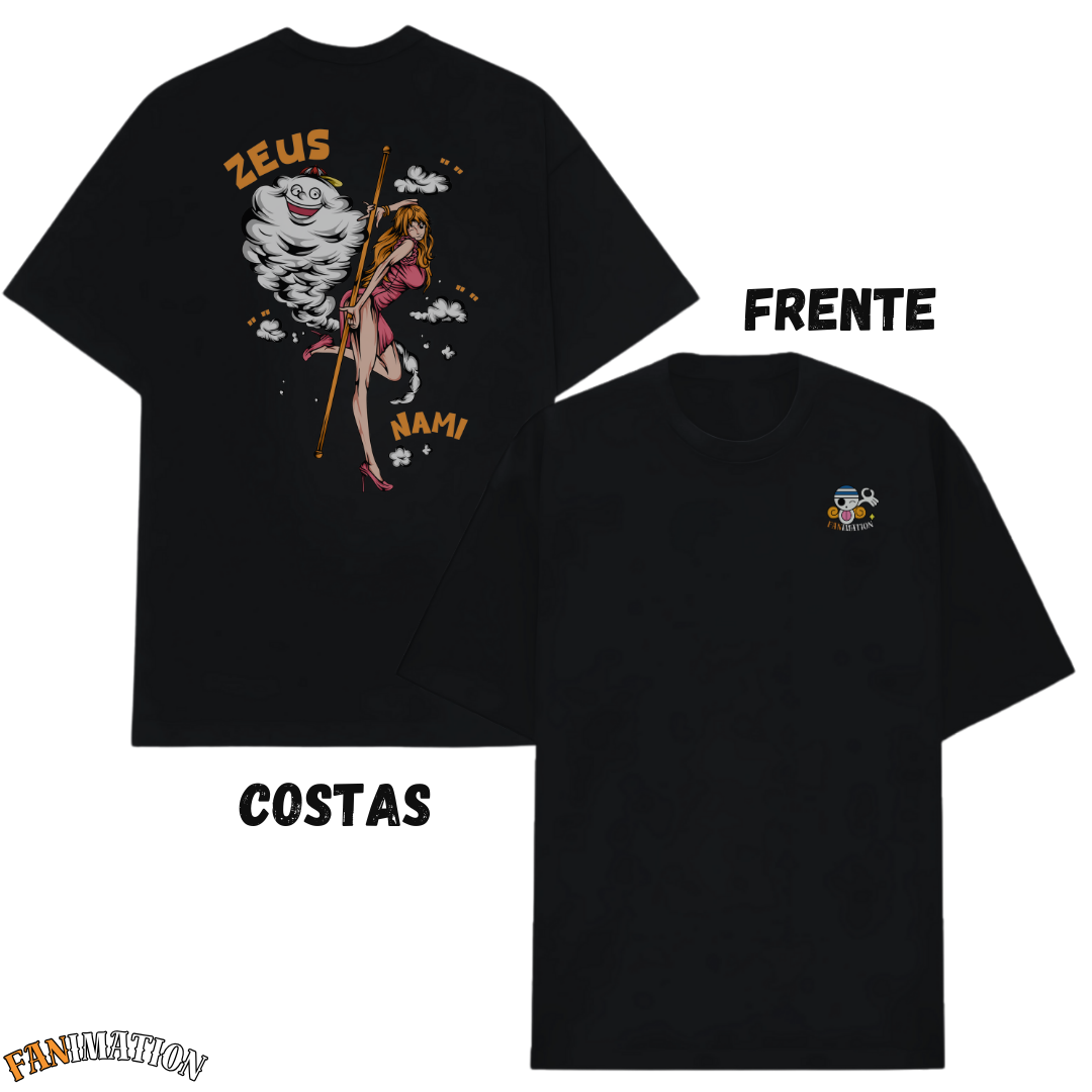 One Piece - Oversized Nami e Zeus