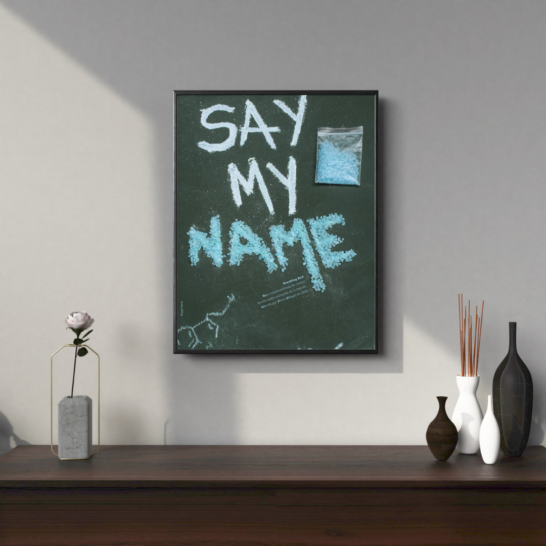 Quadro Breaking Bad - Say My Name