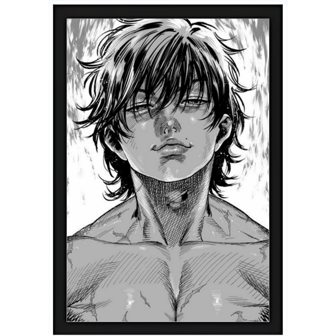 Quadro - Baki Hanma 15X20cm