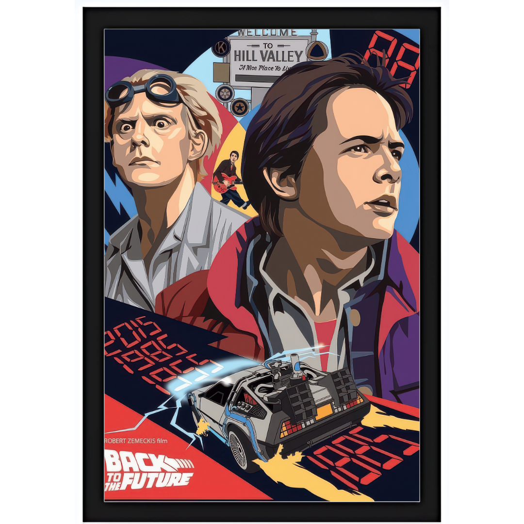 Quadro De Volta para o Futuro
