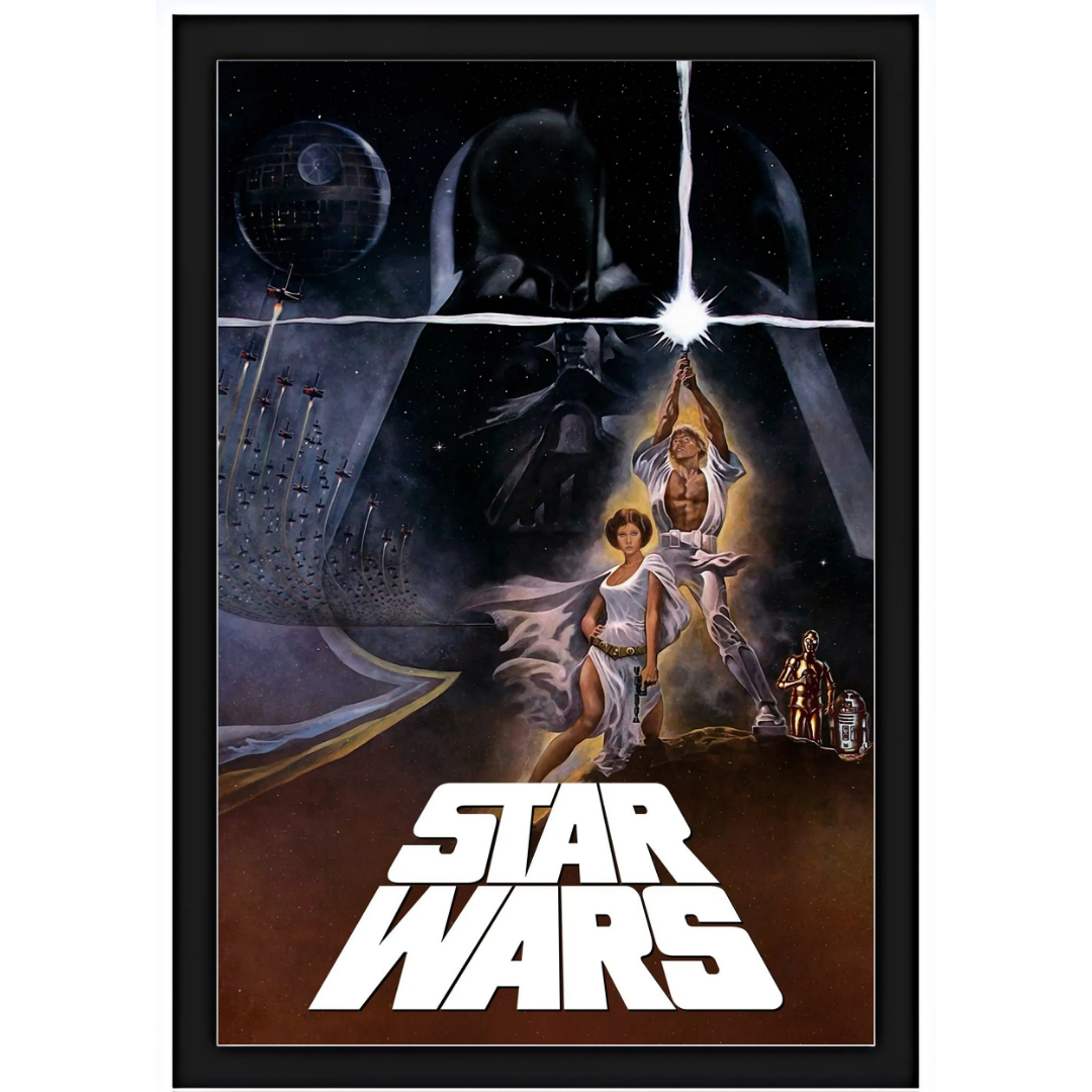 Quadro - Star Wars - Uma Nova Esperança 15X20cm