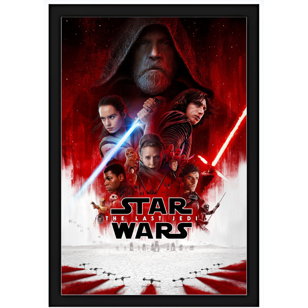 Quadro - Star Wars - Os Últimos Jedi 15X20cm