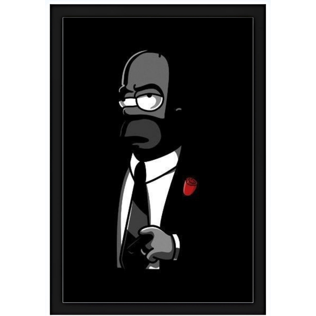 Quadro Simpsons - O Poderoso Homer