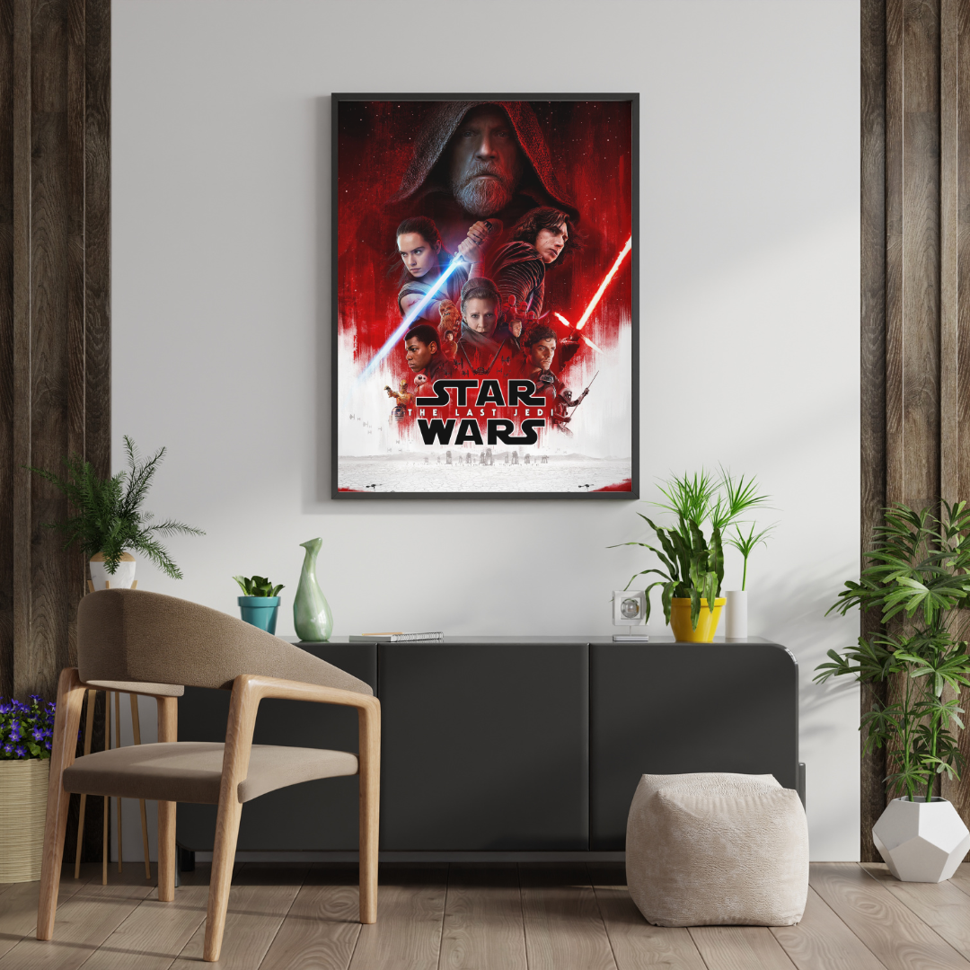 Quadro - Star Wars - Os Últimos Jedi