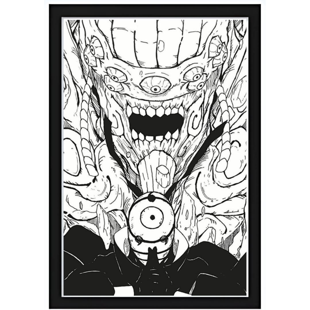Quadro Uchiha Obito 1 15X20cm