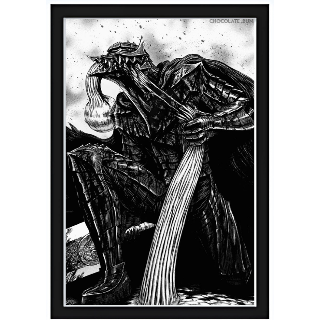 Quadro Guts - Armadura Berserk 15X20cm