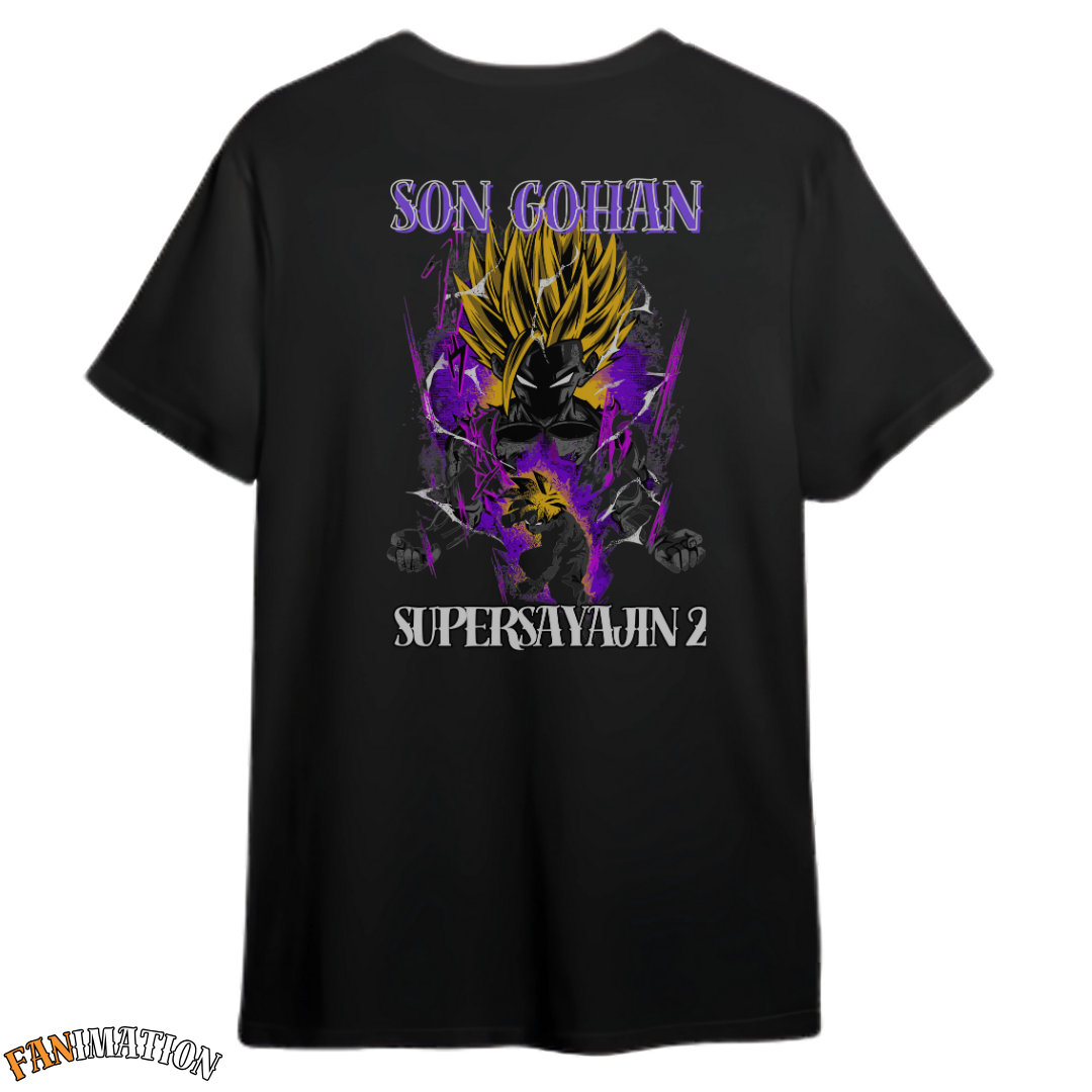 Dragon Ball - Camiseta Premium Gohan SSj2