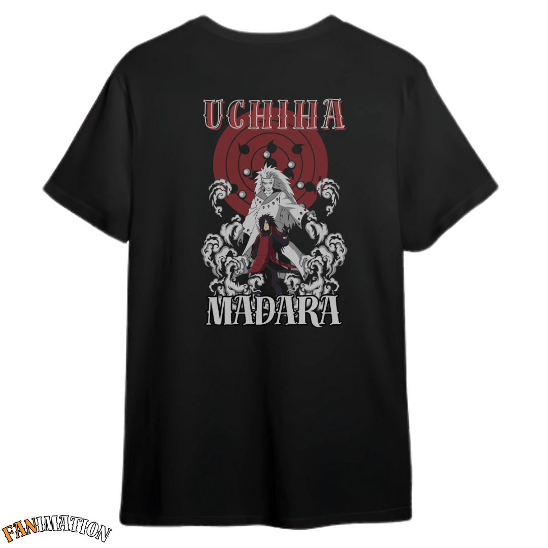 Naruto - Camiseta Premium Uchiha Madara