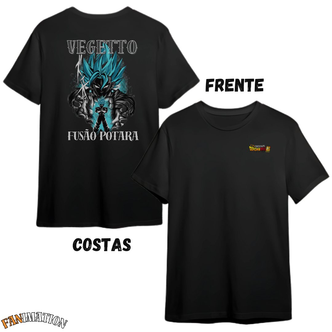 Dragon Ball - Camiseta Premium Vegetto Blue