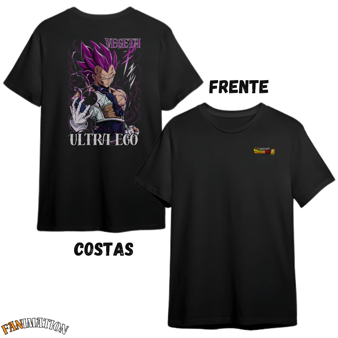 Dragon Ball - Camiseta Premium Vegeta Ultra-Ego