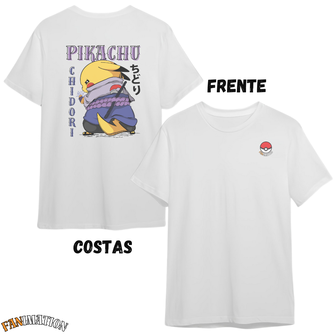 Pokémon - Camiseta Premium Pikachu Chidori