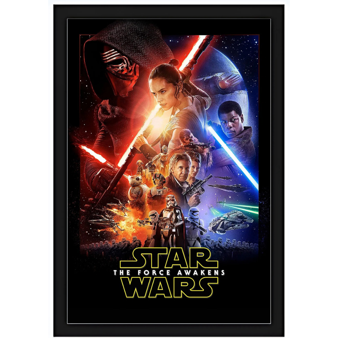 Quadro - Star Wars - O Despertar da Força 15X20cm