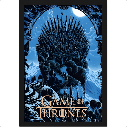 Quadro Game Of Thrones - Trono de Ferro