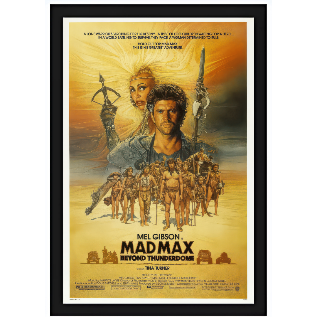 Quadro Mad Max - Além da Cúpula do Trovão 15X20cm