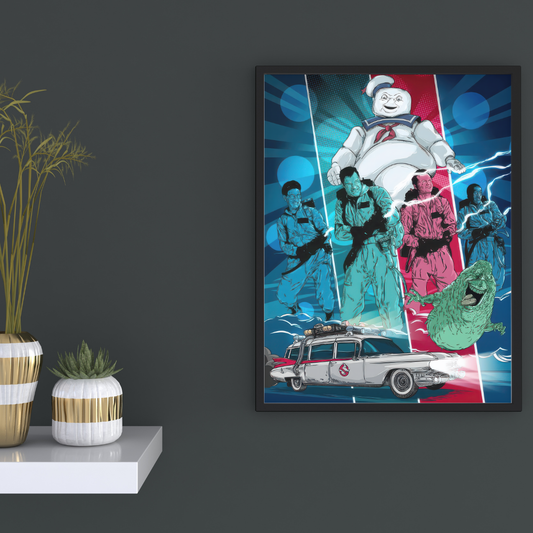 Quadro Caça Fantasmas