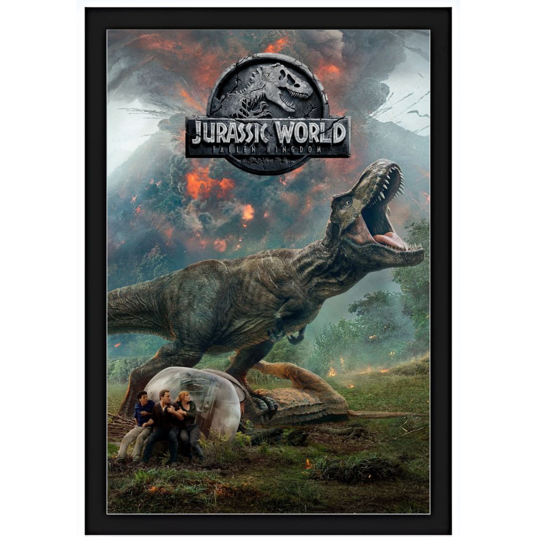 Quadro - Jurassic World - O Reino Ameaçado 15X20cm