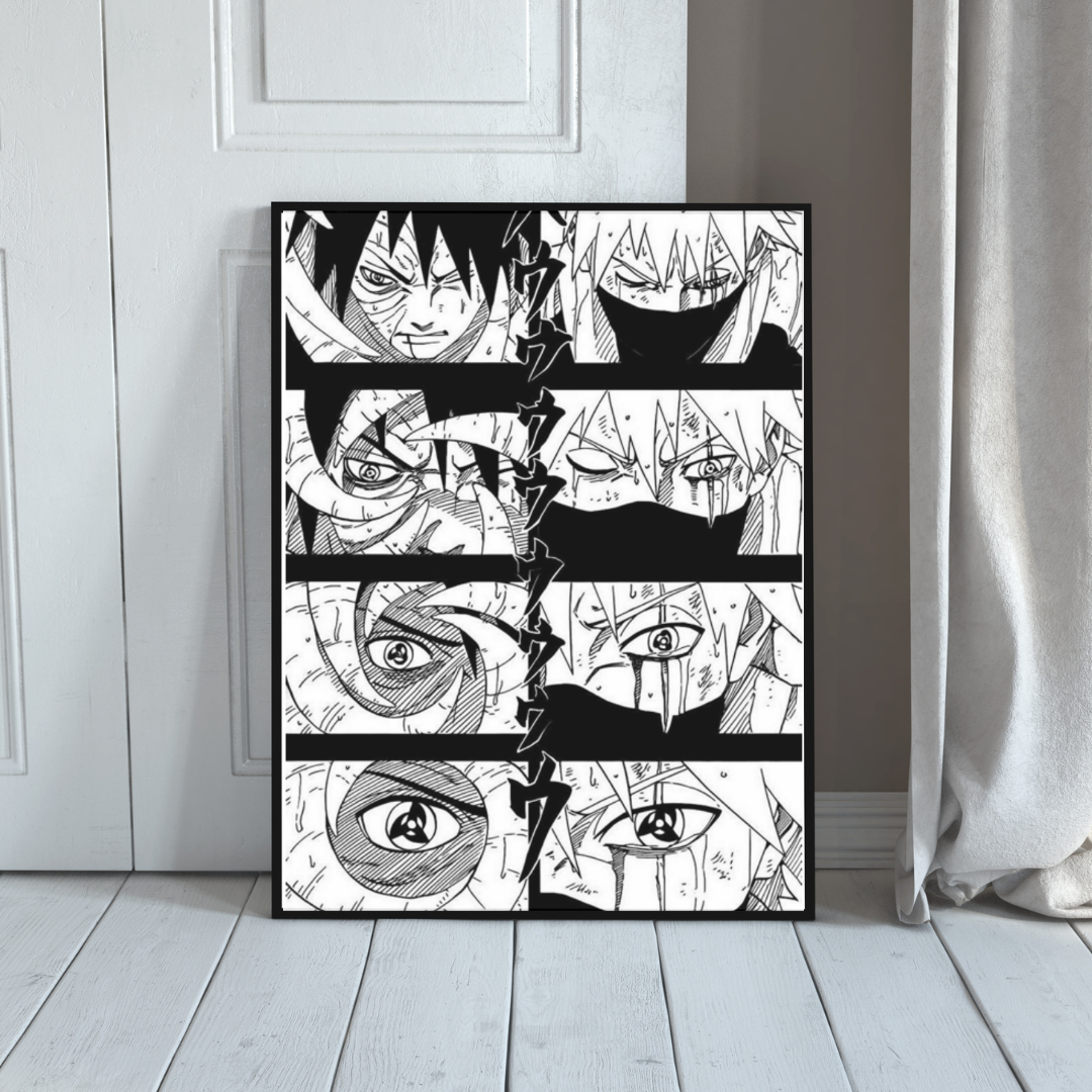 Quadro - O despertar do Mangekyou Sharingan