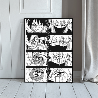 Quadro - O despertar do Mangekyou Sharingan