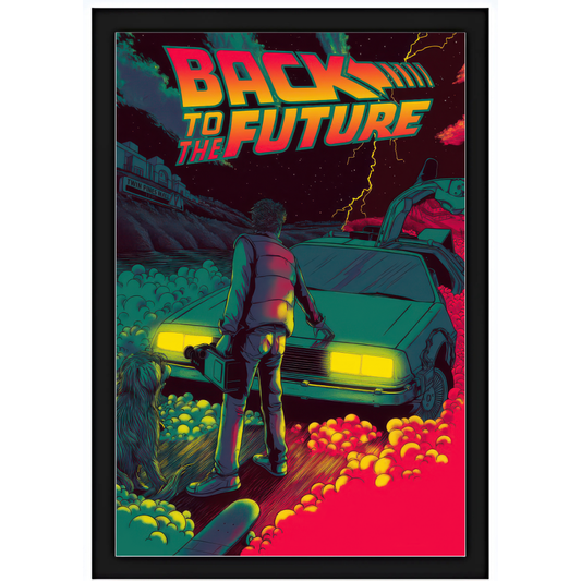Quadro De Volta Para o Futuro 1 15X20cm