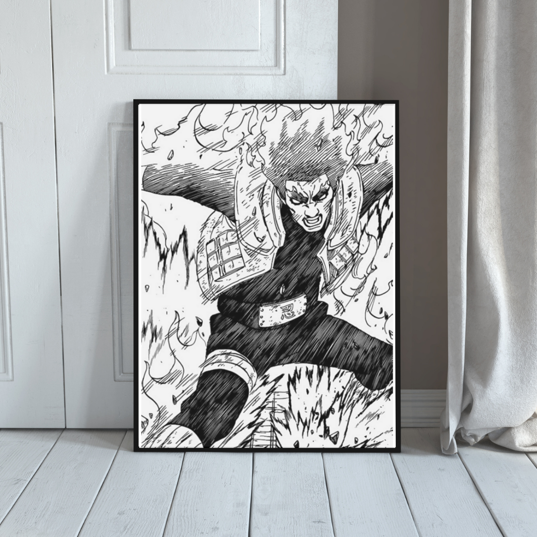 Quadro - Besta Verde de Konoha