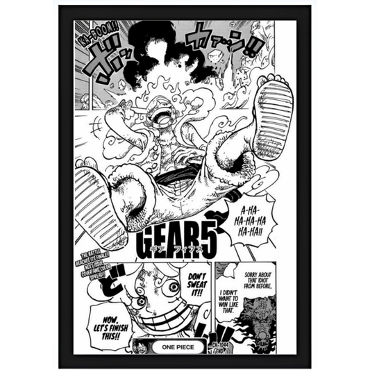 Quadro - One Piece - Gear Five 15X20cm