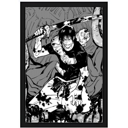Quadro - Jujutsu Kaisen - Zen'in Toji 15X20cm