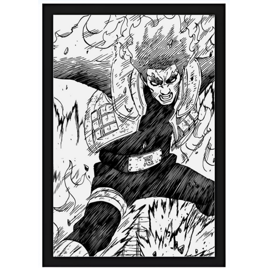 Quadro - Besta Verde de Konoha