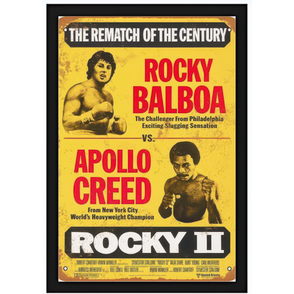 Quadro - Rocky II A Revanche