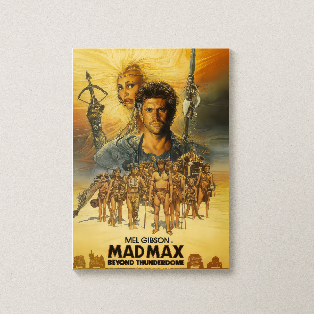 Placa Decorativa - Mad Max Além da Cúpula do Trovão