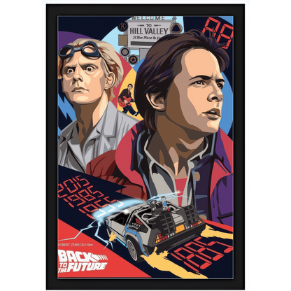 Quadro De Volta para o Futuro