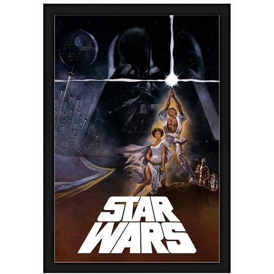 Quadro - Star Wars - Uma Nova Esperança 15X20cm