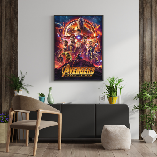 Quadro - Vingadores - Guerras Infinitas