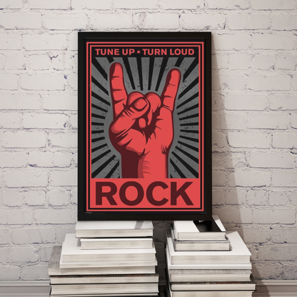 Quadro Rock - Aumente o Som