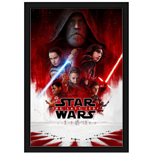 Quadro - Star Wars - Os Últimos Jedi 15X20cm