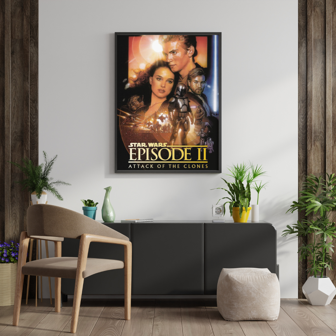 Quadro - Star Wars - Ataque dos Clones