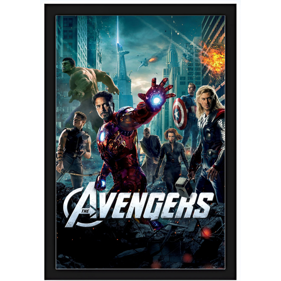 Quadro - Os Vingadores 15X20cm