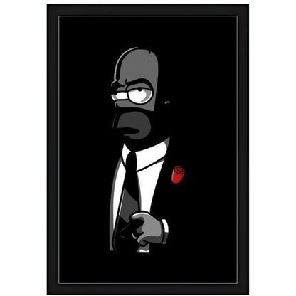 Quadro Simpsons - O Poderoso Homer