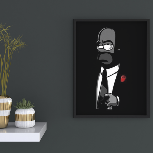 Quadro Simpsons - O Poderoso Homer