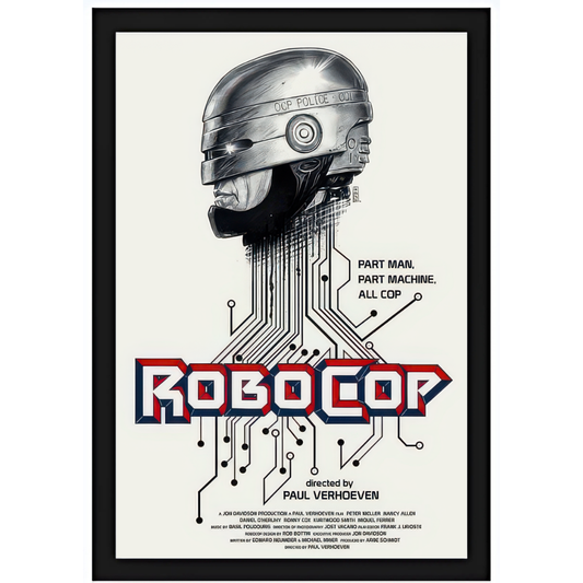 Quadro - RoboCop - O Policial do Futuro 15X20cm