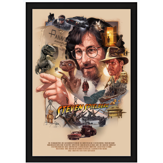 Quadro - O Legado de Steven Spielberg 15X20cm