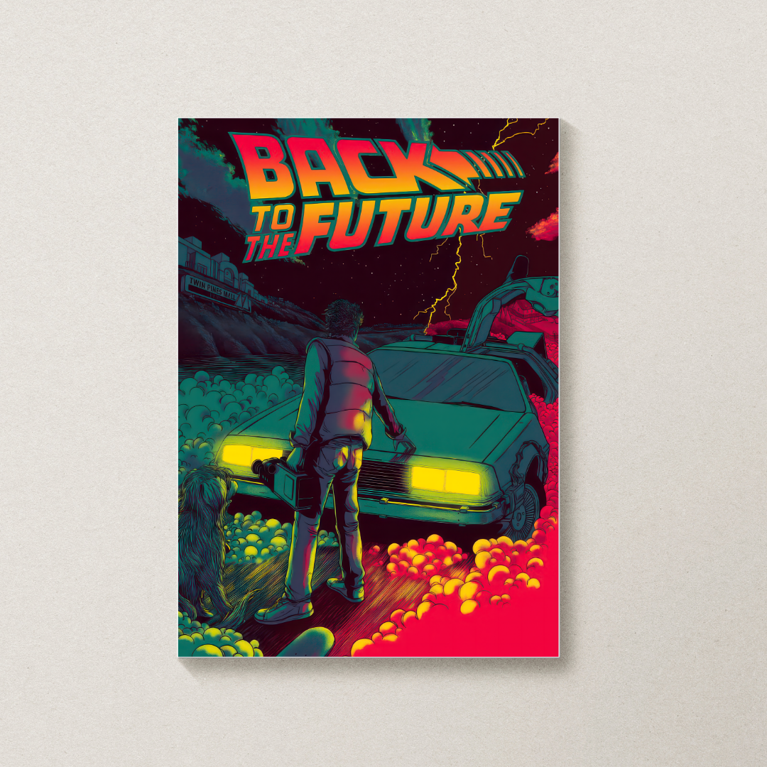 Placa Decorativa - De Volta Para o Futuro 1