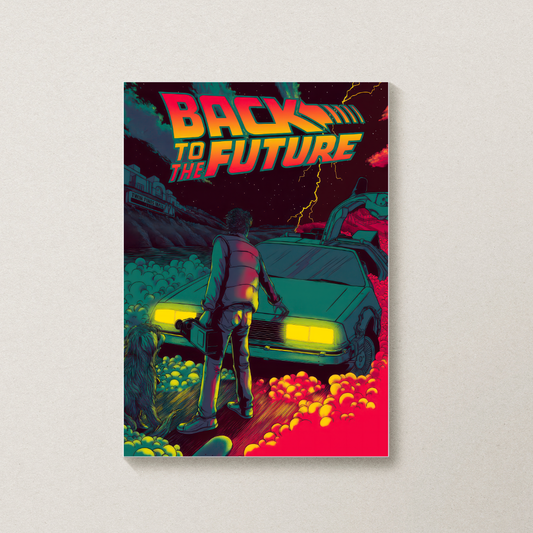 Placa Decorativa - De Volta Para o Futuro 1