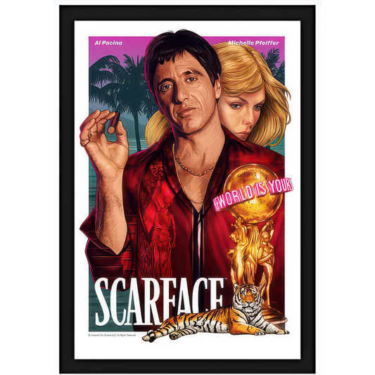 Quadro Scarface 15X20cm