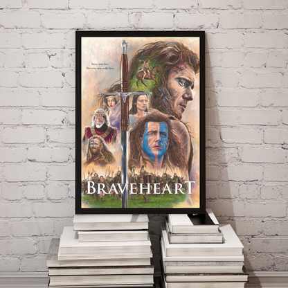 Quadro Coração Valente