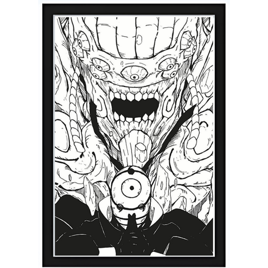 Quadro Uchiha Obito 1 15X20cm