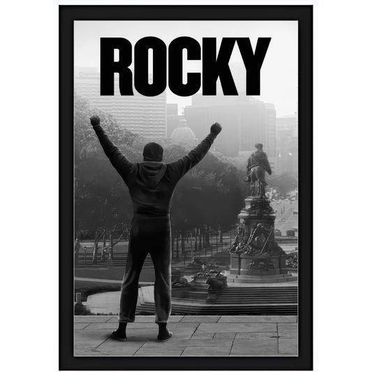 Quadro Rocky - Um Lutador 15X20cm