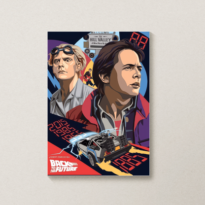 Placa Decorativa - De Volta para o Futuro