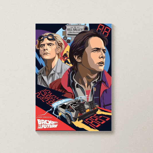 Placa Decorativa - De Volta para o Futuro