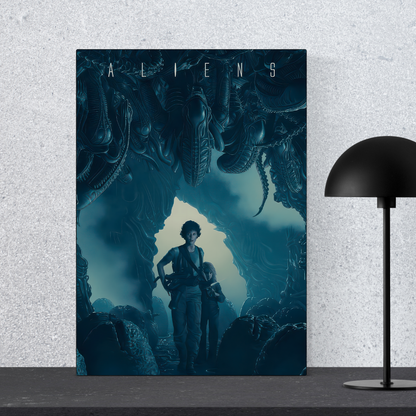Placa Decorativa - Aliens